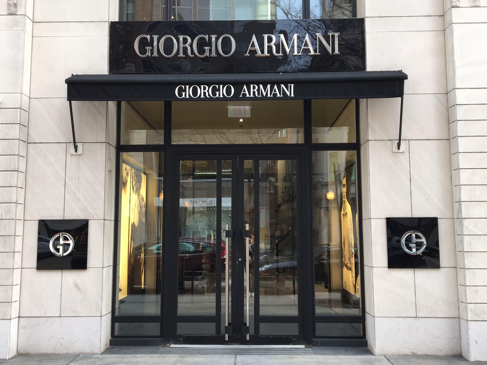 giorgio armani stores near me