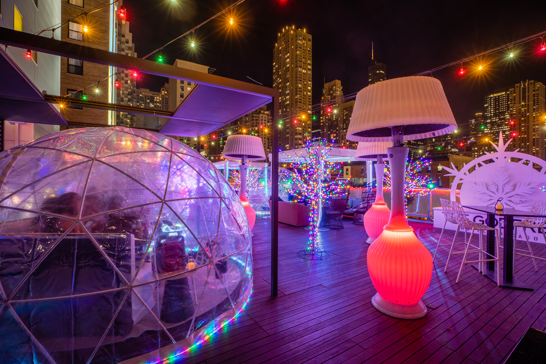 Winter Rooftop Bars Around The Magnificent Mile