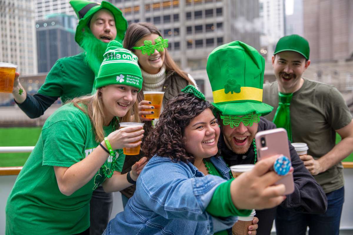 Photos: Chicago River dyed green for St. Patrick's Day - Chicago Sun-Times