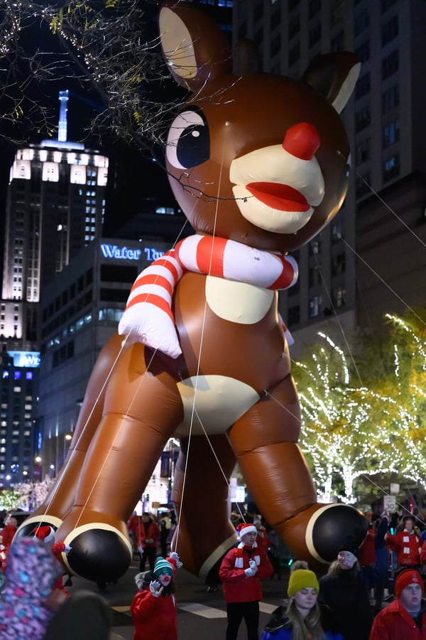 Rudolph Balloon Close Up